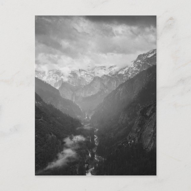 Yosemite Postkarte (Vorderseite)