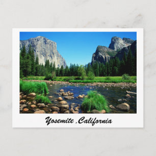 Yosemite Postkarte