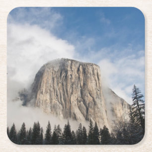 Yosemite Rechteckiger Pappuntersetzer