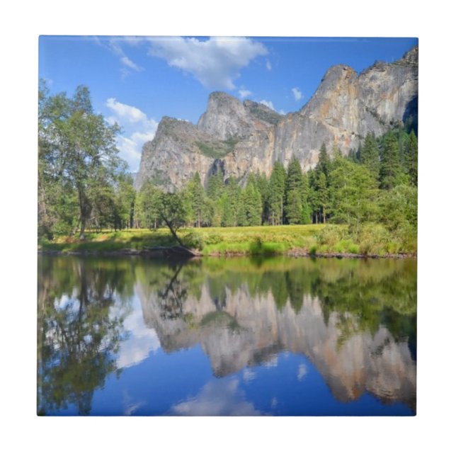 Yosemite-Reflexion Fliese (Vorderseite)