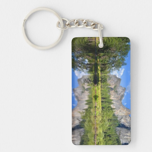 Yosemite-Reflexion Schlüsselanhänger (Vorderseite)