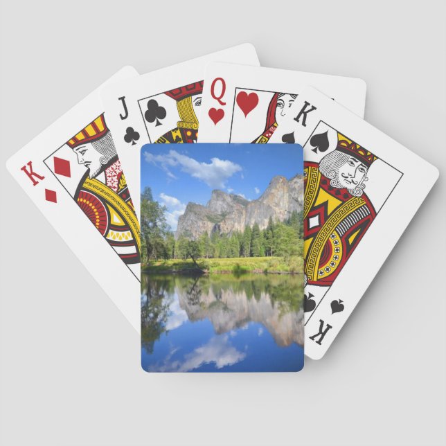 Yosemite-Reflexion Spielkarten (Rückseite)