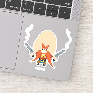 Yosemite Sam Back Off Aufkleber