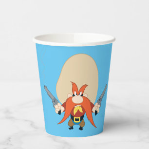 Yosemite Sam Back Off Pappbecher