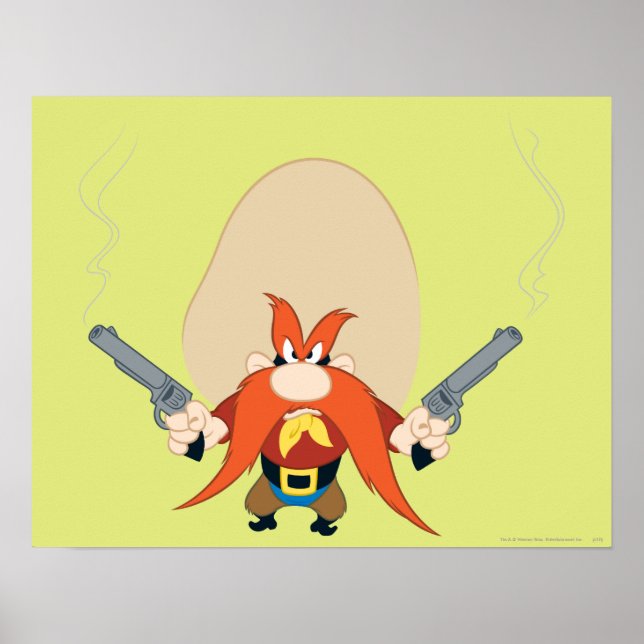 Yosemite Sam Back Off Poster (Vorne)