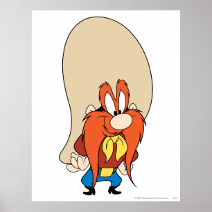 Yosemite Sam Hands auf Hips Poster