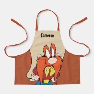 Yosemite Sam Hands auf Hips Schürze