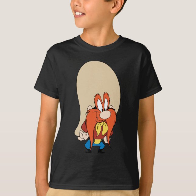 Yosemite Sam Hands auf Hips T-Shirt (Vorderseite)