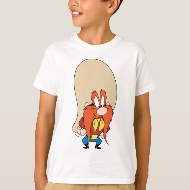 Yosemite Sam Hands auf Hips T-Shirt (Vorderseite)