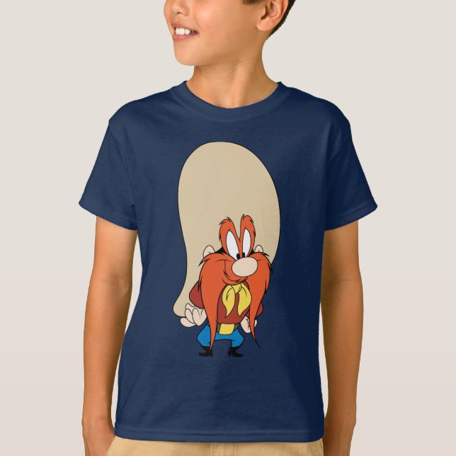 Yosemite Sam Hands auf Hüften T-Shirt (Vorderseite)