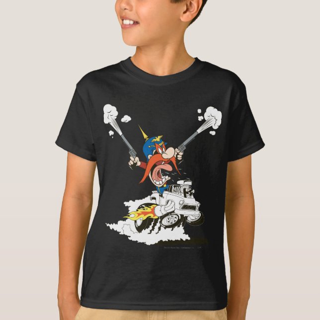 Yosemite Sam Road Rage T-Shirt (Vorderseite)