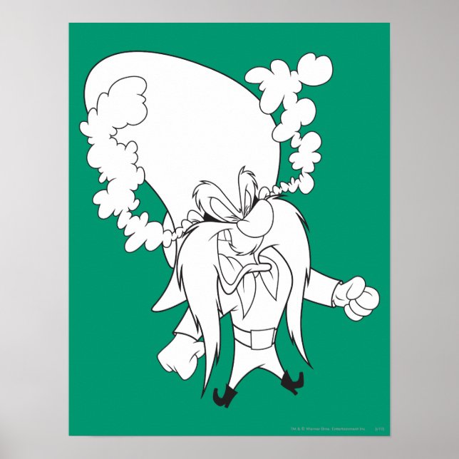 Yosemite Sam Steaming Mad Poster (Vorne)