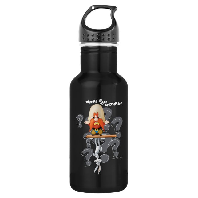 Yosemite Sam sucht nach "Critter" BUGS BUNNY™ Edelstahlflasche (Vorderseite)