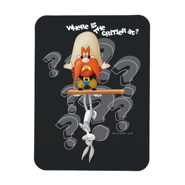 Yosemite Sam sucht nach "Critter" BUGS BUNNY™ Magnet (Vertikal)