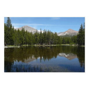 Yosemite-See-Reflexion Fotodruck