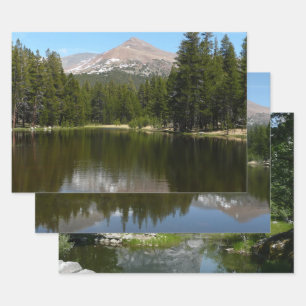 Yosemite-See-Reflexion Geschenkpapier Set