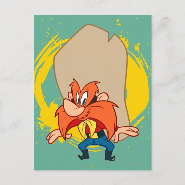 Yosemite Stehend Postkarte (Vorderseite)