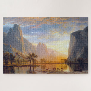 Yosemite-Tal, Albert Bierstadt Puzzle