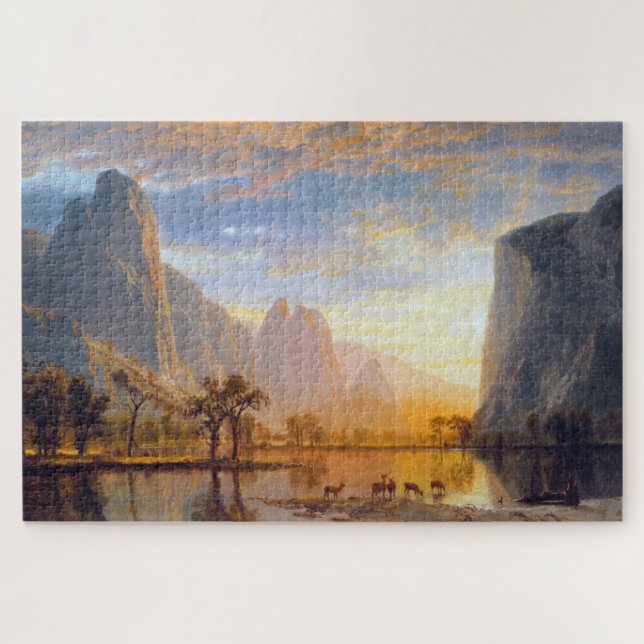 Yosemite-Tal, Albert Bierstadt Puzzle (Horizontal)