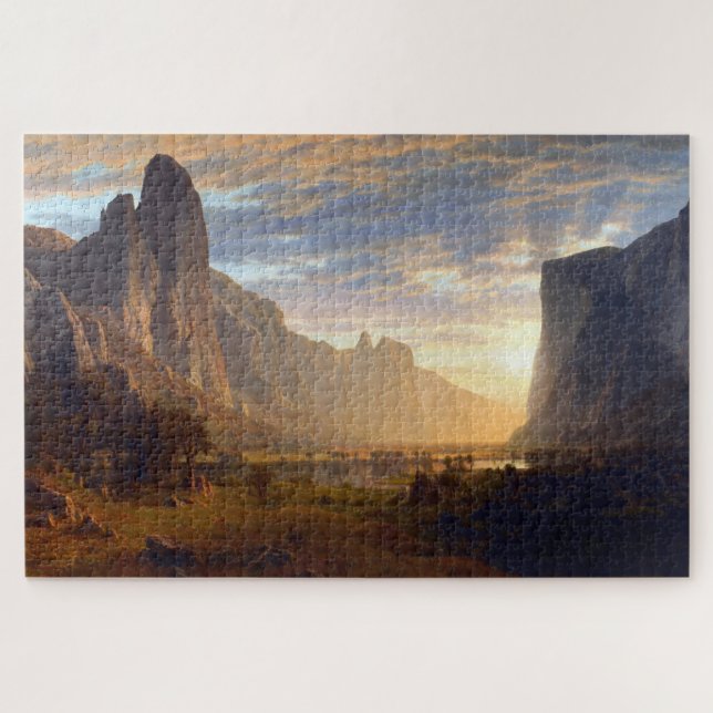 Yosemite-Tal, Albert Bierstadt Puzzle (Horizontal)