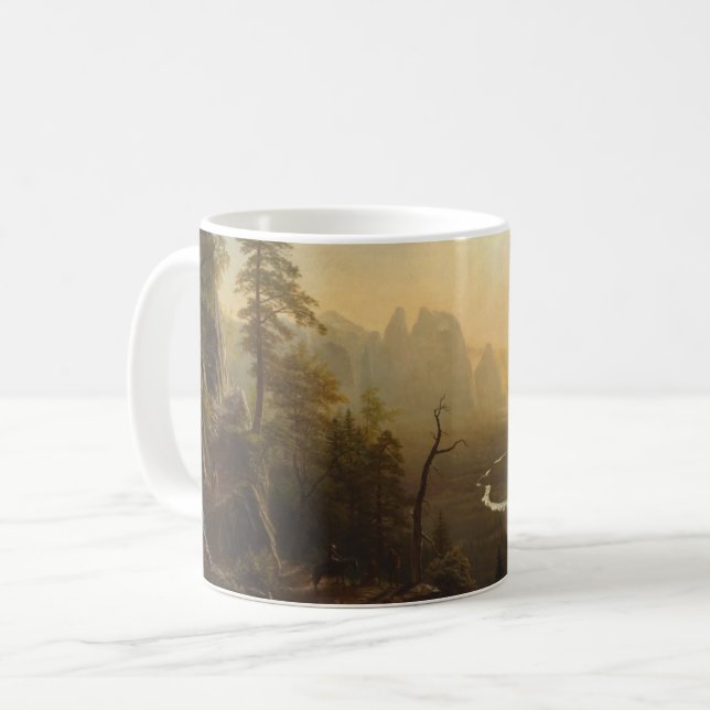 Yosemite-Tal, Gletscher-Punkt-Spur Tasse (Vorderseite Links)
