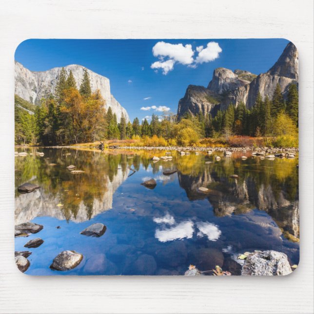 Yosemite-Tal im Fall Mousepad (Vorne)