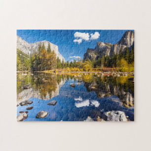 Yosemite-Tal im Fall Puzzle
