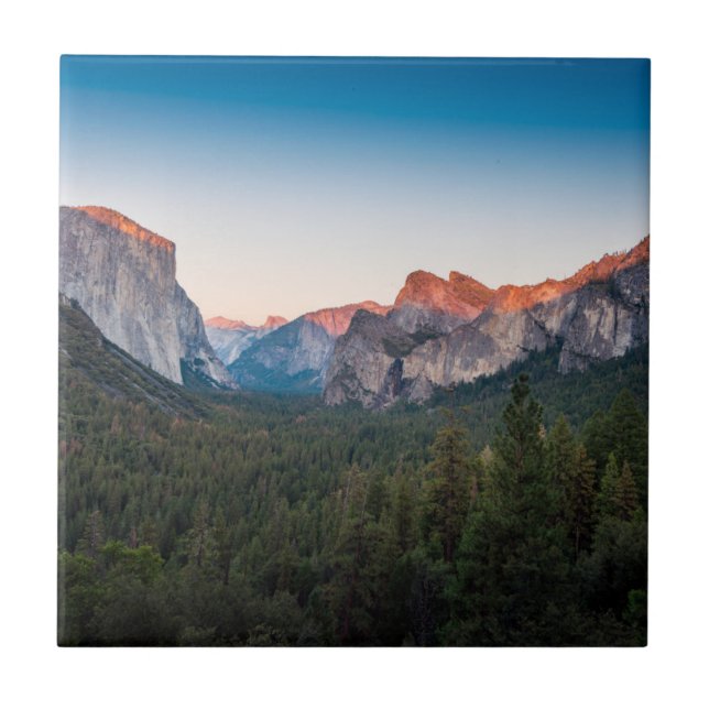 Yosemite-Tal, Kalifornien Fliese (Vorderseite)