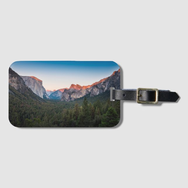 Yosemite-Tal, Kalifornien Gepäckanhänger (Vorderseite (Horizontal))