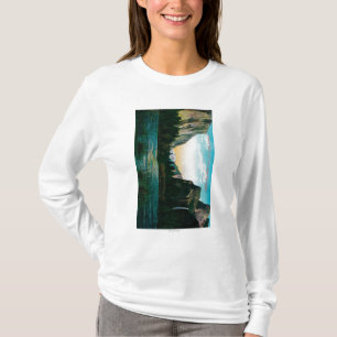 Yosemite-Tal von der Brautschleier-Wiese T-Shirt