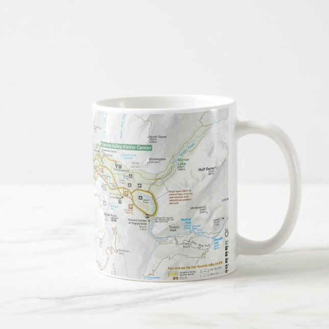 Yosemite-Talkarten-Tasse Kaffeetasse (Rechts)