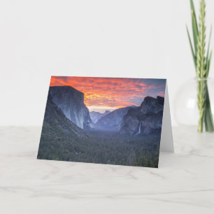 Yosemite-Tunnel-Ansicht Karte