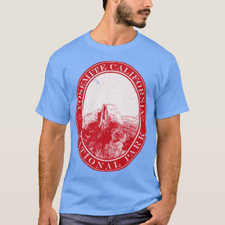 Yosemite US National Park Halb Dome California Tra T-Shirt