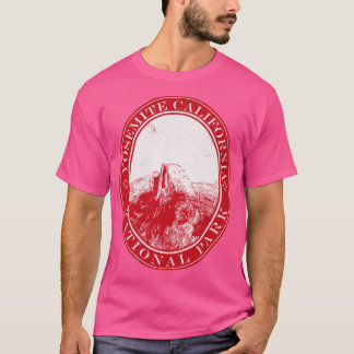 Yosemite US National Park Halb Dome California Tra T-Shirt