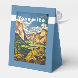 Yosemite USA Vintage Travel Fevor Box Geschenkschachtel