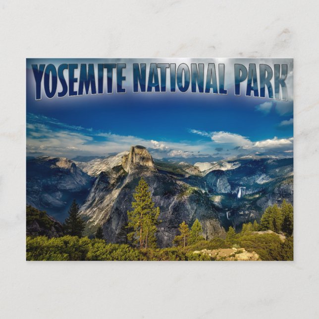 Yosemite Valle Yosemite Nationalpark Postcard Postkarte (Vorderseite)