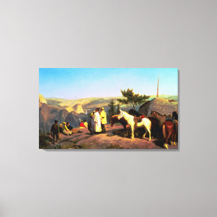 Yosemite Valley ab Glacier Point 1874 Leinwanddruck