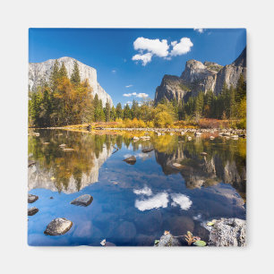 Yosemite Valley im Herbst Magnet