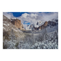Yosemite Valley in Snow