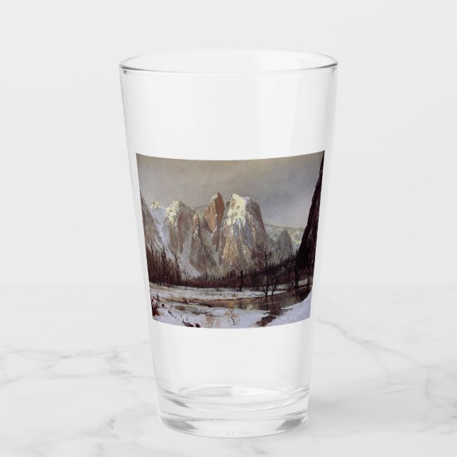 Yosemite Valley, Kalifornien (Cathedral Rock) Glas (Vorderseite)