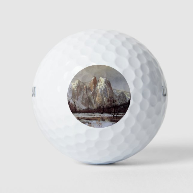 Yosemite Valley, Kalifornien (Cathedral Rock) Golfball (Vorderseite)