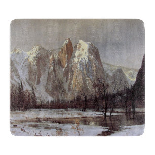 Yosemite Valley, Kalifornien (Cathedral Rock) Schneidebrett