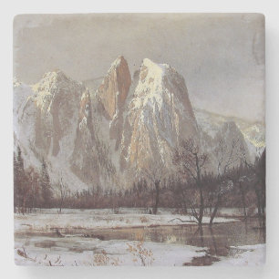 Yosemite Valley, Kalifornien (Cathedral Rock) Steinuntersetzer