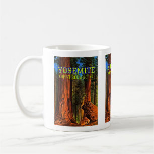 Yosemite Valley Kalifornien Riesenwald Kaffeetasse
