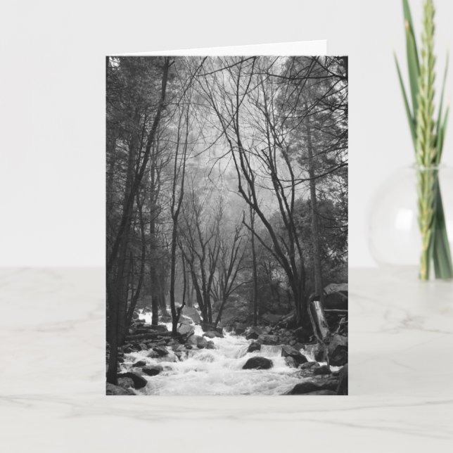 Yosemite Valley Note Card Karte (Vorderseite)