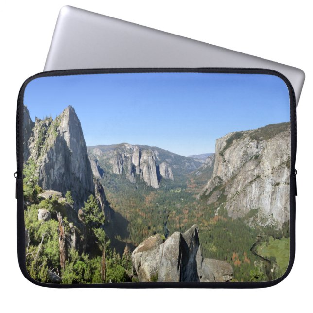 Yosemite Valley Panorama 2 - Yosemite Laptopschutzhülle (Vorderseite)