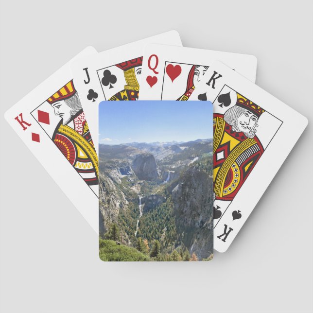 Yosemite Valley Panorama - Yosemite Spielkarten (Rückseite)