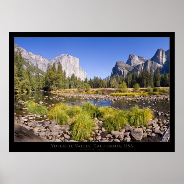 Yosemite Valley Poster (Vorne)
