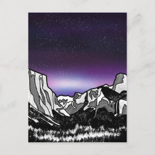 Yosemite Valley Postkarte