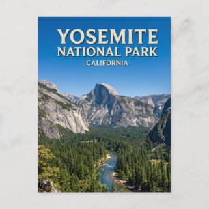 Yosemite Valley Postkarte